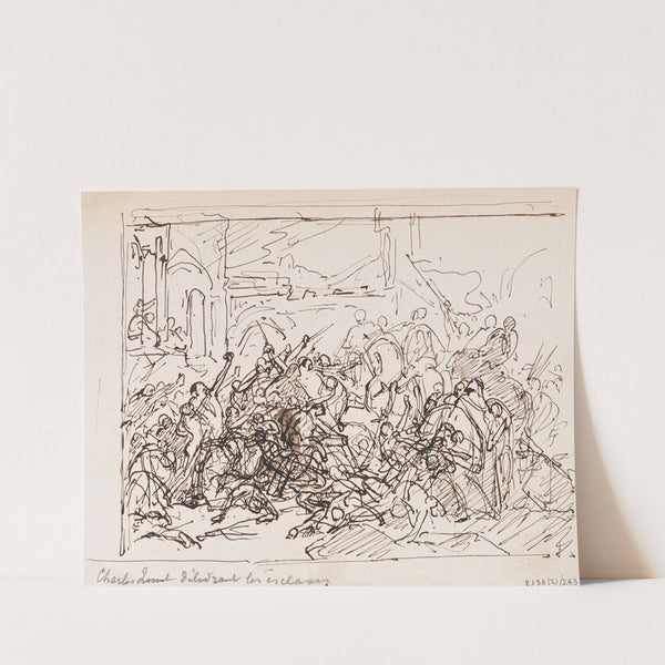 Charles V Frees the Slaves in Tunis by Nicaise De Keyser