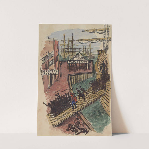 Charleston slave market by Bernarda Bryson
