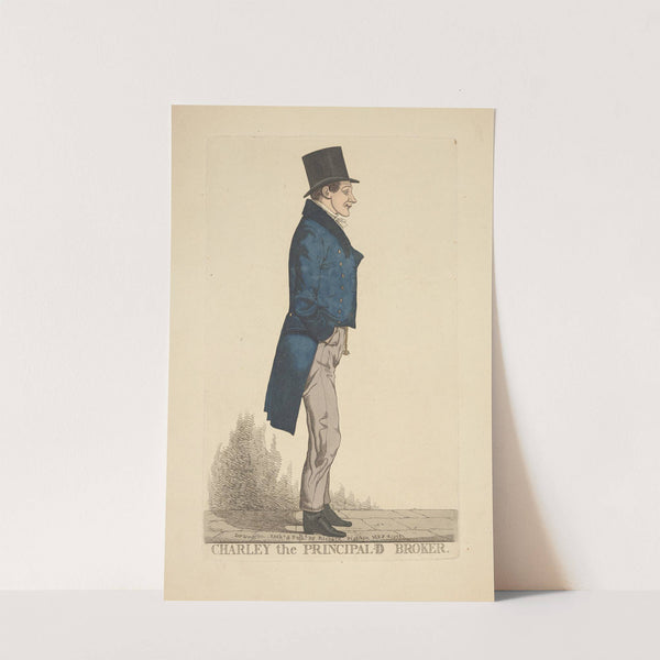 Charley the principal-d broker. (1822) by Richard Dighton