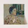 Charlotte Moser, Schwester des Künstlers (1910) by Koloman Moser