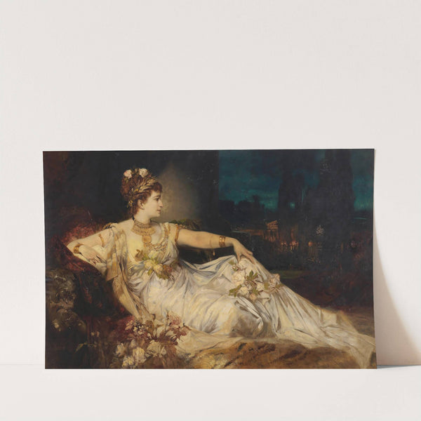 Charlotte Wolter als Messalina by Hans Makart