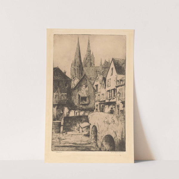 Chartres. (1888-1934) by Willem Adrianus Grondhout