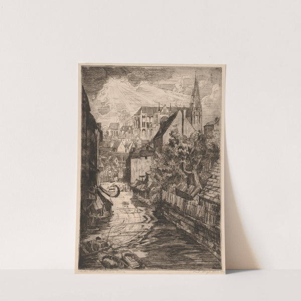 Chartres Cathedral, Chartres, France by Paul B. Travis