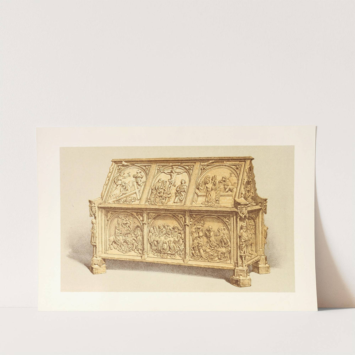 Chasse, or Reliquary, of the Fifteenth Century, in Carved and Gilded Wood by John Charles Robinson