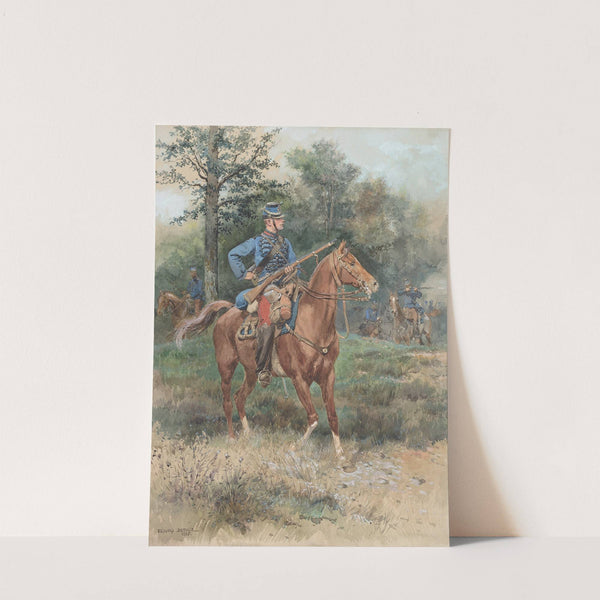 Chasseur À Cheval (Soldier On Horseback) by Jean-Baptiste Édouard Detaille