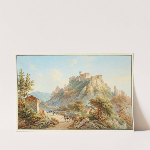 Château de Bardi (Parma) (1915-1945) by Gabriel Lory the Younger