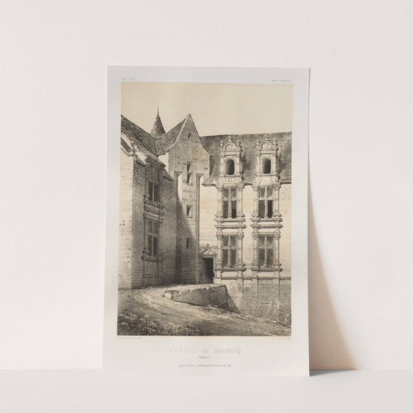 Château de Bernesq (Calvados) (1860) by Victor Petit