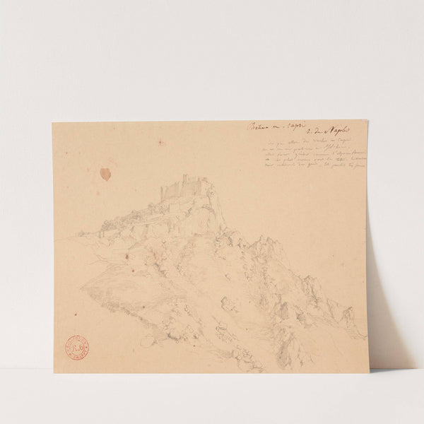 Château de Capri by Jacques-Raymond Brascassat