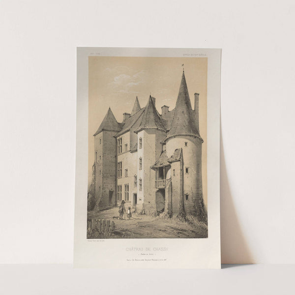 Château De Chassy (Saône et Loire) (1860) by Victor Petit