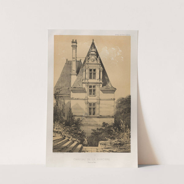 Château De La Ranciere (Maine et Loire) (1860) by Victor Petit