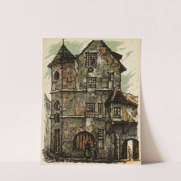 Château de la reine Blanche (1921) by Jean-Charles Contel