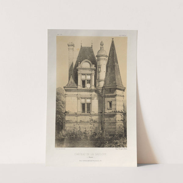 Château De La Sauloye (Mayenne) (1860) by Victor Petit