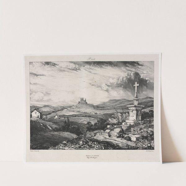 Château de Larderole (1832) by Eugène Isabey