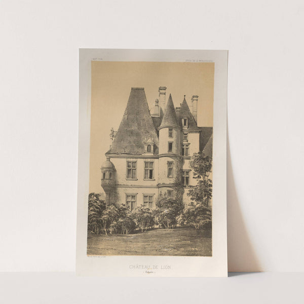 Château De Lion (Calvados) (1860) by Victor Petit
