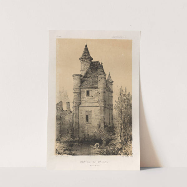 Chateau De Maulny (Haute-Marne) (1860) by Victor Petit