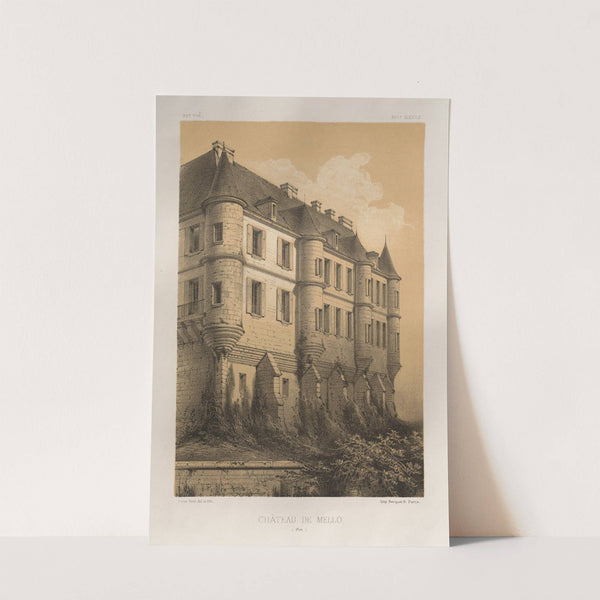 Château De Mello (Oise) (1860) by Victor Petit