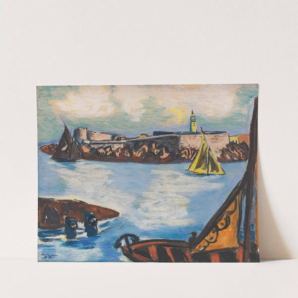 Château d’If (1936) by Max Beckmann