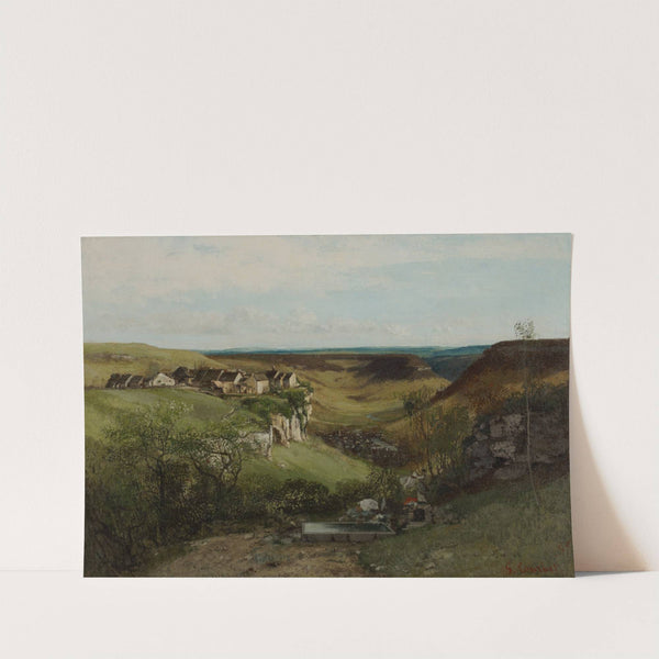 Château d’Ornans (1855) by Gustave Courbet