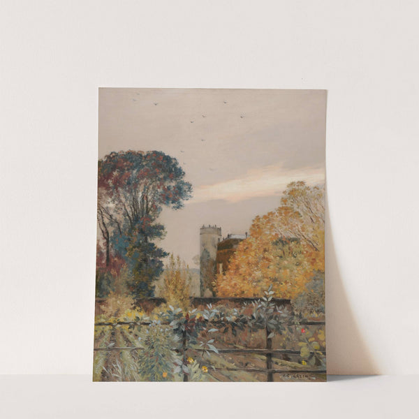 Château en Écosse (1871) by Jean Charles Cazin