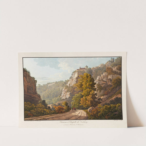 Chateau et Chapelle de Vorburg by Peter Birmann