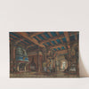 Château Interior (1834) by V. Germain
