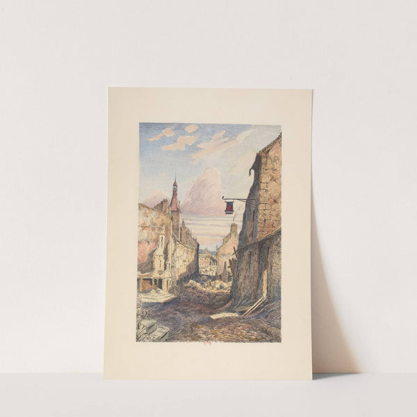 Chateau-Thierry – Rue du Maréchal-Pétain (1920) by E. Tatin