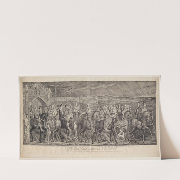 Chaucer’s Canterbury Pilgrims (1810) by William Blake