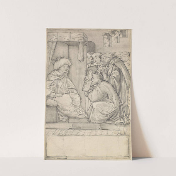 Chaucer's Man of Laws Tale - Design by Sir Edward Coley Burne-Jones