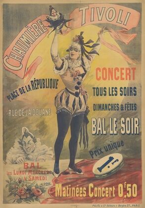 Chaumère Tivoli. Concert tous les soirs. bal (1890-1900)