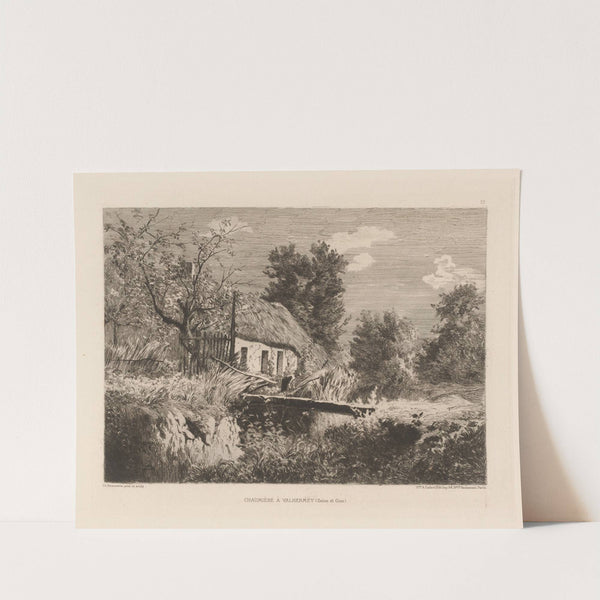 Chaumière à Valhermey (1880) by Charles-Joseph Beauverie