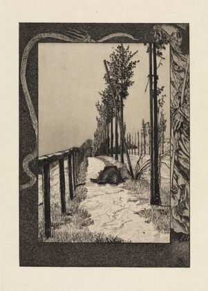 Chaussee (Vom Tode, Erster Theil, Opus XI, Blatt 4)