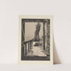 Chaussee (Vom Tode, Erster Theil, Opus XI, Blatt 4) (1889-1897) by Max Klinger