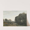 Chaville, Le Matin Au Printemps by Jean-Baptiste-Camille Corot