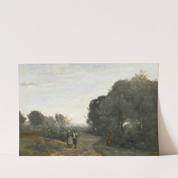 Chaville, Le Matin Au Printemps by Jean-Baptiste-Camille Corot