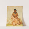 Chee-A-Ex-E-Co, Daughter of Deer Without a Heart by George Catlin