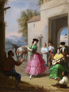 Cheering at the Gates of the Farm (1854)