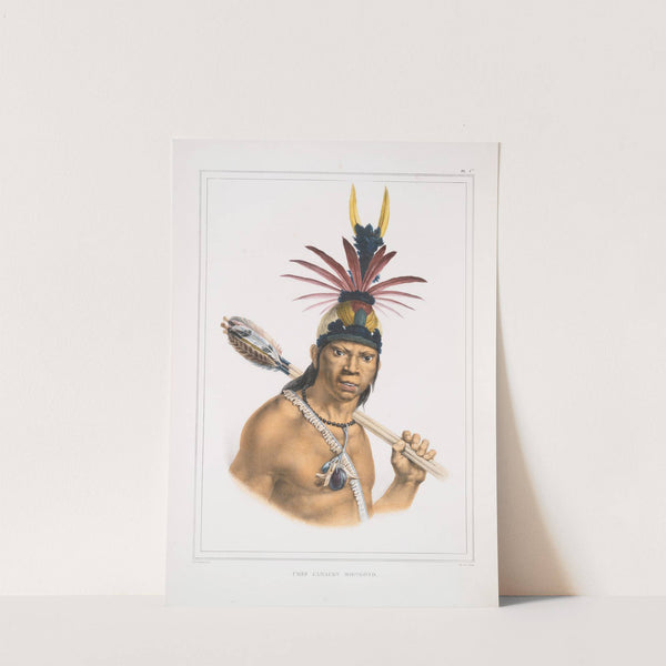 Chef Camacan Mongoyo (1834 - 1839) by Jean Baptiste Debret