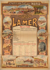 Chemin de fer du Nord. Excursions à la mer. Saison d’été (1890)