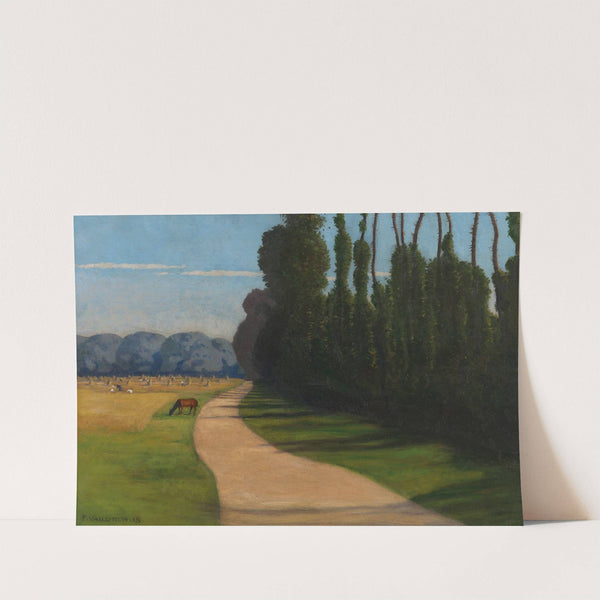 Chemin de la Croix-Rouge (1918) by Félix Vallotton