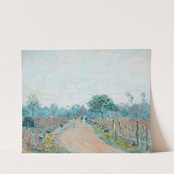 Chemin de Prunay à Louveciennes (1874) by Alfred Sisley