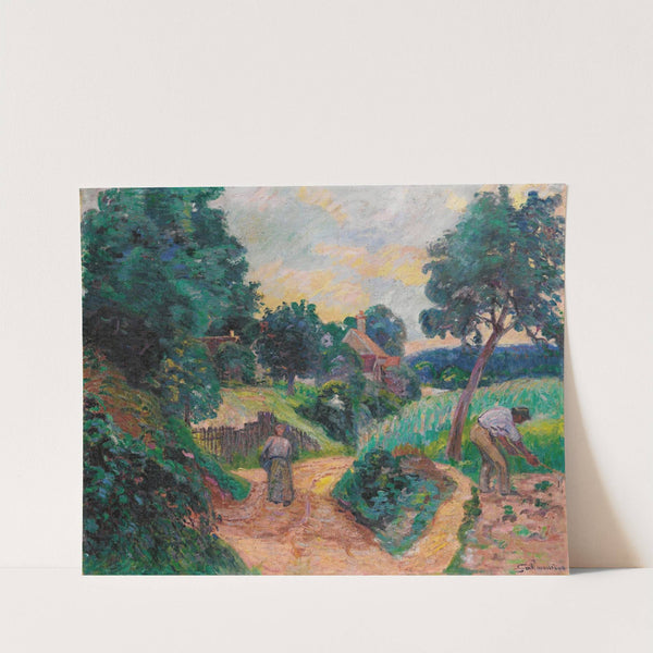 Chemin Des Carrières À Miregaudon (1892) by Armand Guillaumin