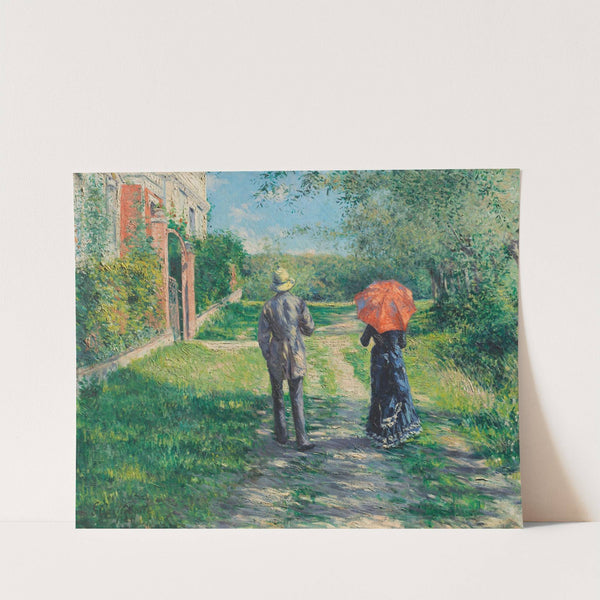 Chemin Montant by Gustave Caillebotte