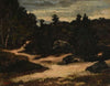 Chemin sableux en forêt de Fontainebleau