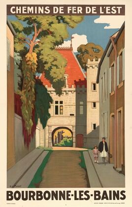 Chemins de Fer de L’Est. Bourbonne-les-Bains (1930)