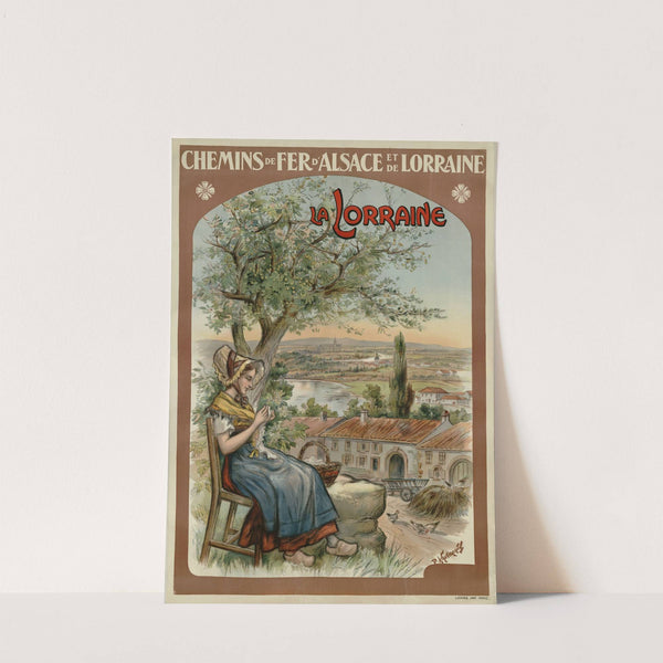 Chemins de Fer de l’Est ; La Lorraine by Paul-Adolphe Kauffmann