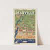 Chemins de fer de l’Etat. Deauville (1931) by Imp. Devambez