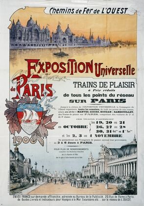 Chemins de fer de l’ouest. Exposition Universelle de Paris (1900)