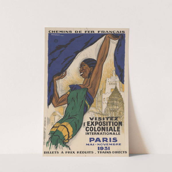 Chemins de Fer Français. Visitez l’Exposition coloniale internationale (1931) by Dransy