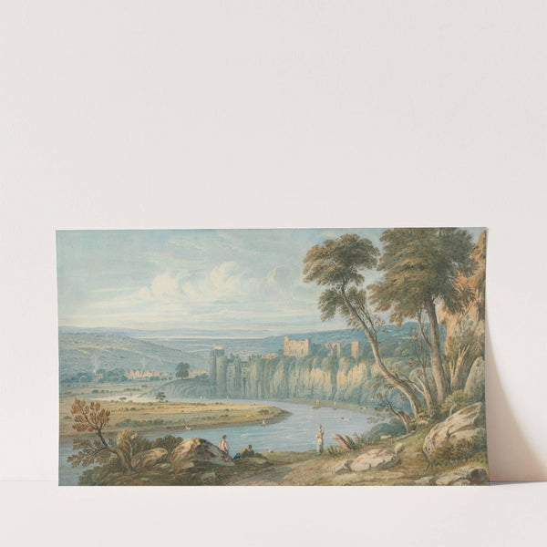 Chepstow Castle (1832) by John Varley