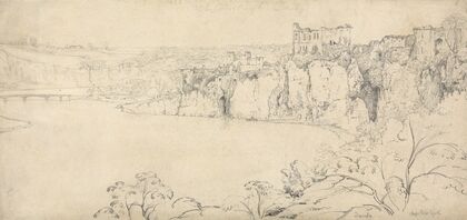 Chepstow Castle on the Wye